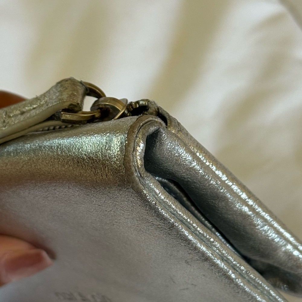 Nat & Nin Winnie Aqua Silver Small Wallet - Picture 6 of 6